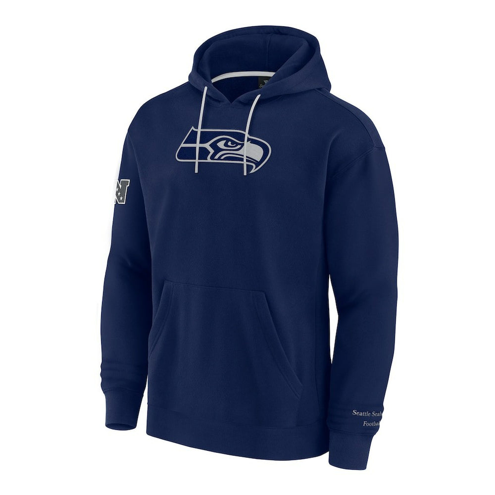 Seattle Seahawks Elements Pace Pullover Hoodie College Navy