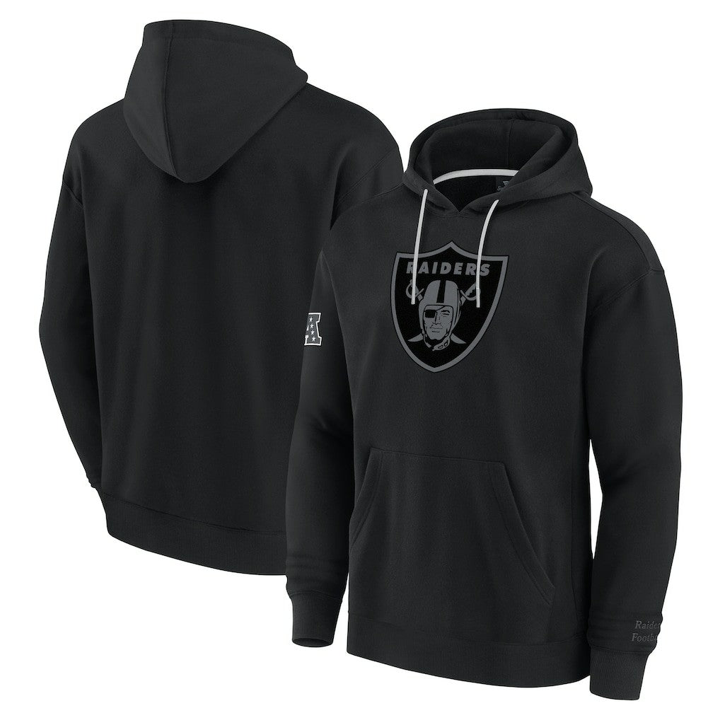 Las Vegas Raiders Elements Pace Pullover Hoodie Black