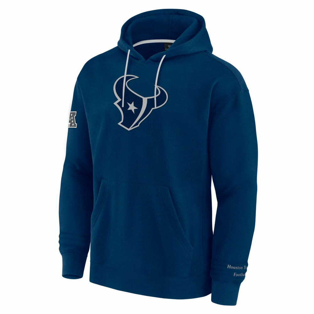 Houston Texans Elements Pace Pullover Hoodie Navy