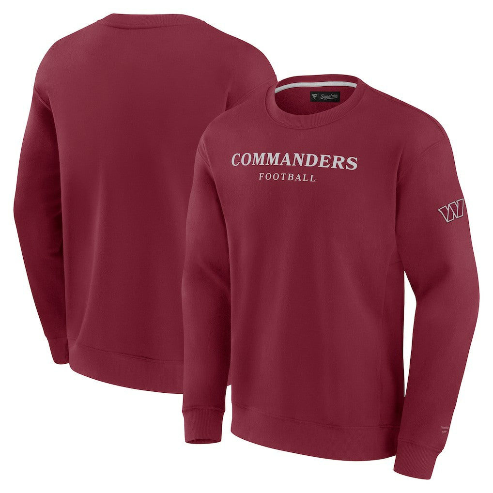 Washington Commanders Unisex Elements Unlimited Fleece Pullover Sweatshirt Burgundy