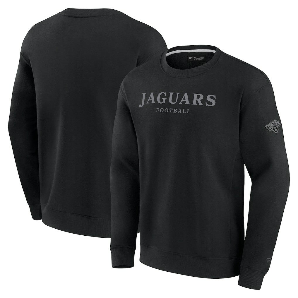 Jacksonville Jaguars Unisex Elements Unlimited Fleece Pullover Sweatshirt Black