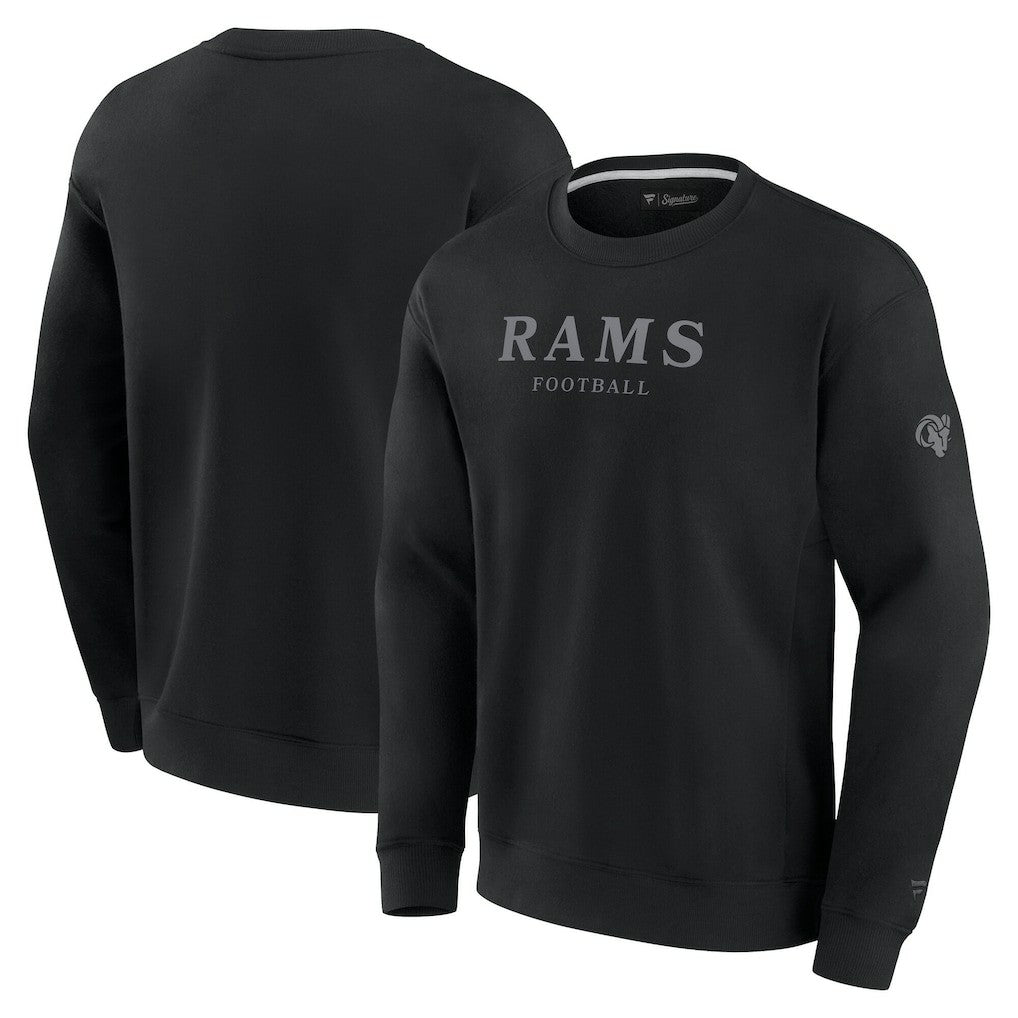 Los Angeles Rams Unisex Elements Unlimited Fleece Pullover Sweatshirt Black