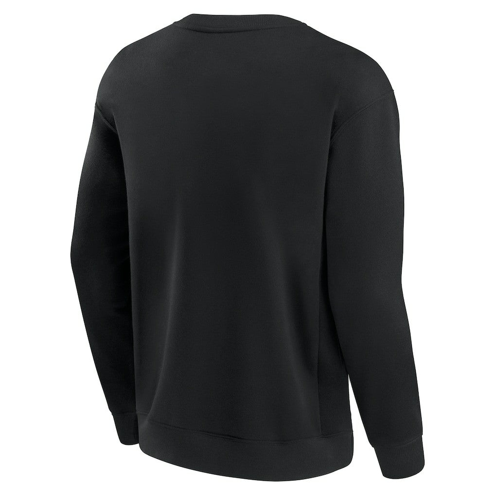 Miami Dolphins Unisex Elements Unlimited Fleece Pullover Sweatshirt Black