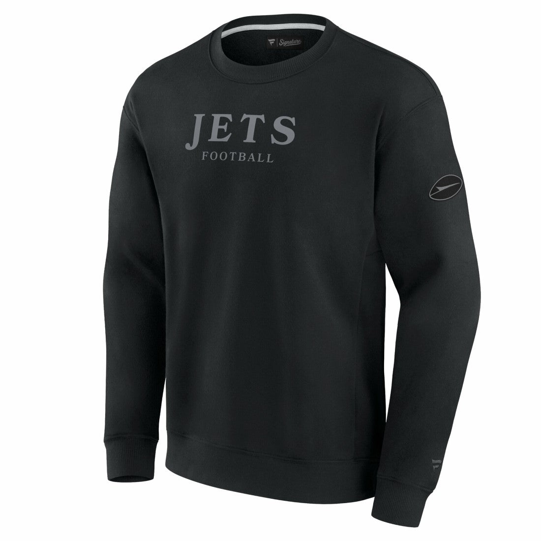 New York Jets Unisex Elements Unlimited Fleece Pullover Sweatshirt Black