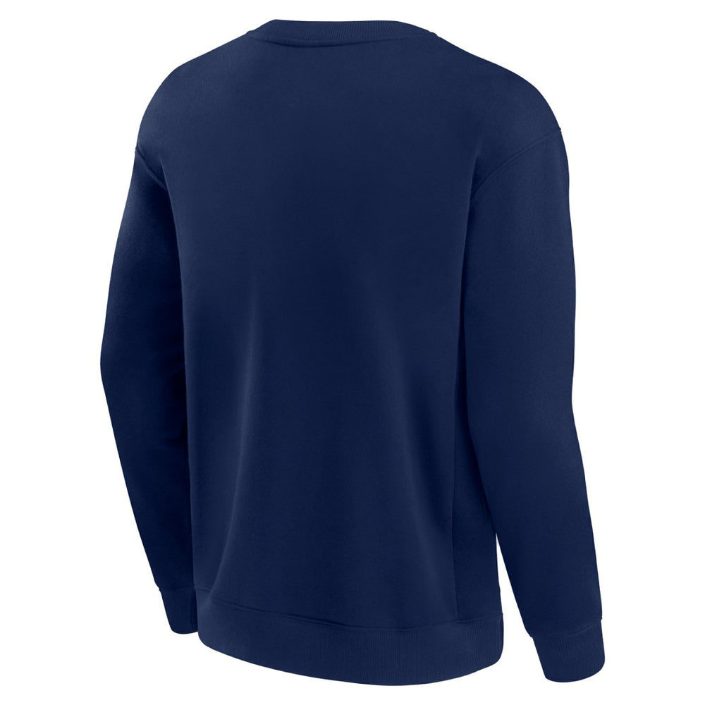 Tennessee Titans Unisex Elements Unlimited Fleece Pullover Sweatshirt Navy