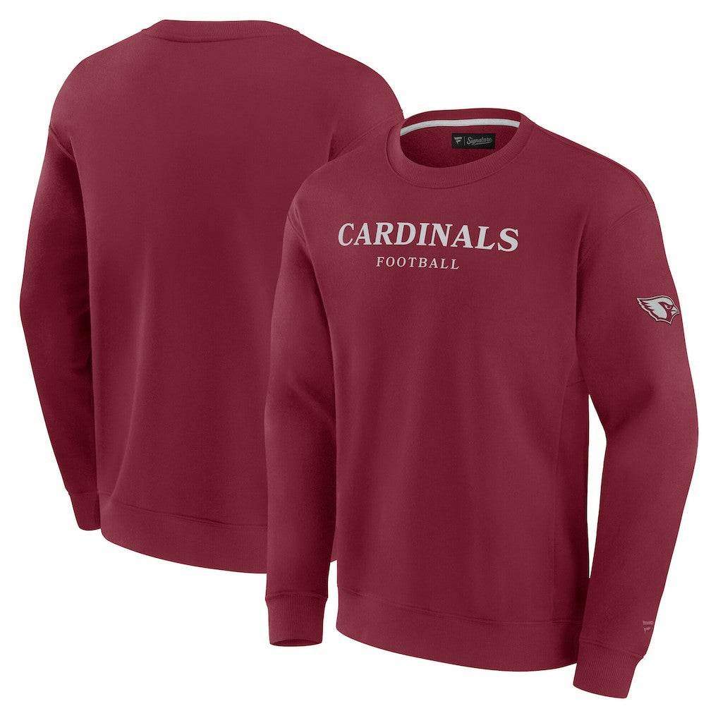 Arizona Cardinals Unisex Elements Unlimited Fleece Pullover Sweatshirt Cardinal