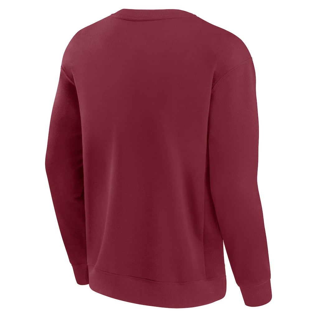 Arizona Cardinals Unisex Elements Unlimited Fleece Pullover Sweatshirt Cardinal