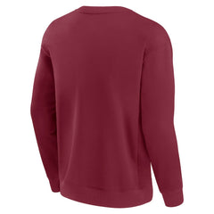 Arizona Cardinals Unisex Elements Unlimited Fleece Pullover Sweatshirt Cardinal