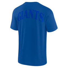 New York Giants Unisex Elements Iconic T-Shirt Royal