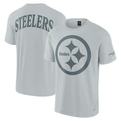 Pittsburgh Steelers Unisex Elements Iconic T-Shirt Gray