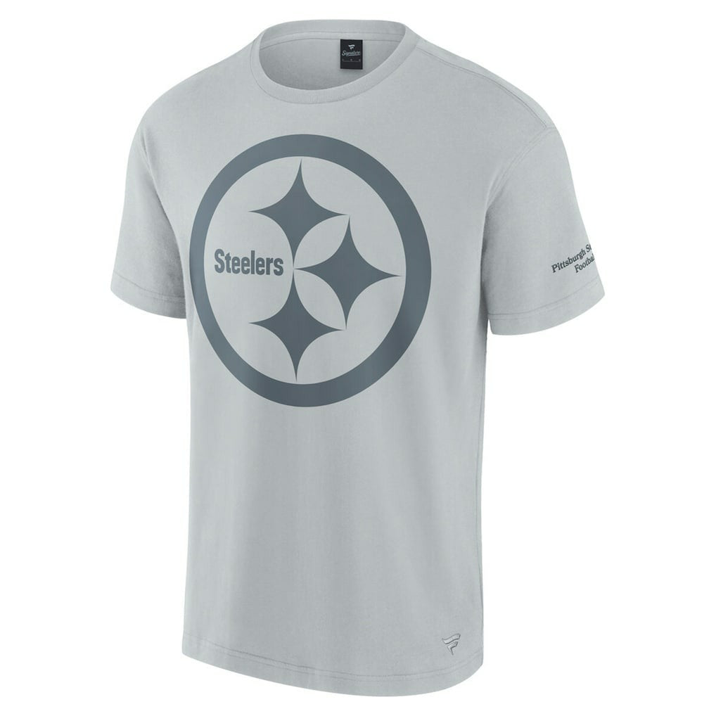 Pittsburgh Steelers Unisex Elements Iconic T-Shirt Gray