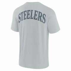 Pittsburgh Steelers Unisex Elements Iconic T-Shirt Gray