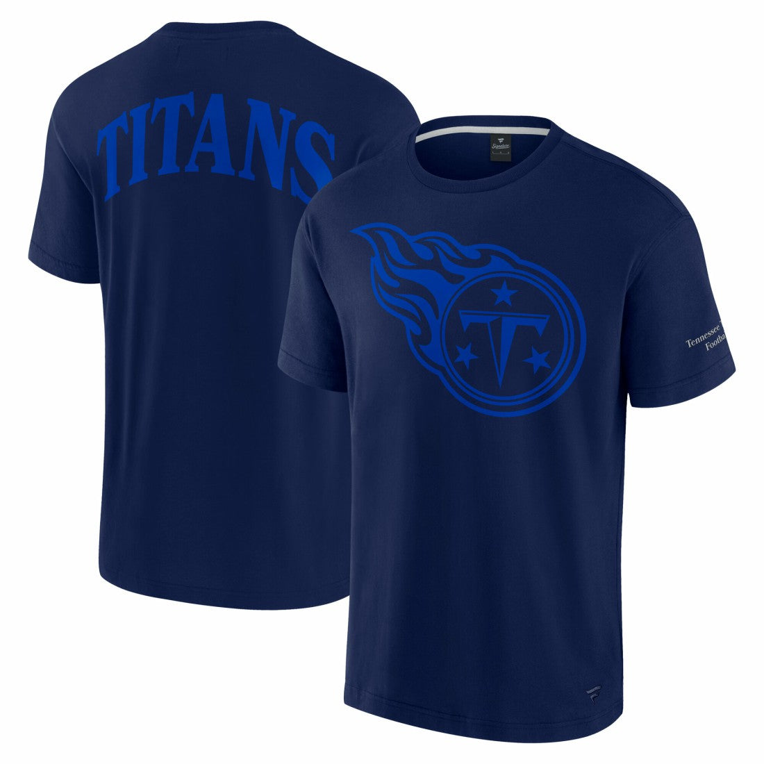 Tennessee Titans Unisex Elements Iconic T-Shirt Navy