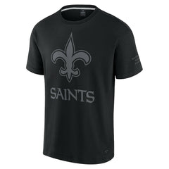 New Orleans Saints Unisex Elements Iconic T-Shirt Black