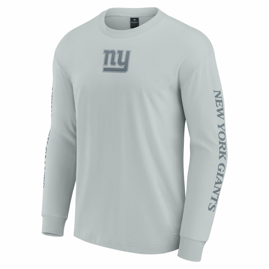 New York Giants Unisex Elements Strive Long Sleeve T-Shirt Gray