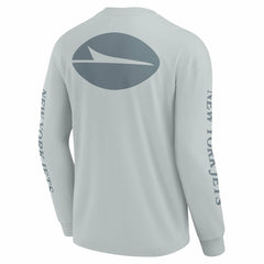 New York Jets Unisex Elements Strive Long Sleeve T-Shirt Gray