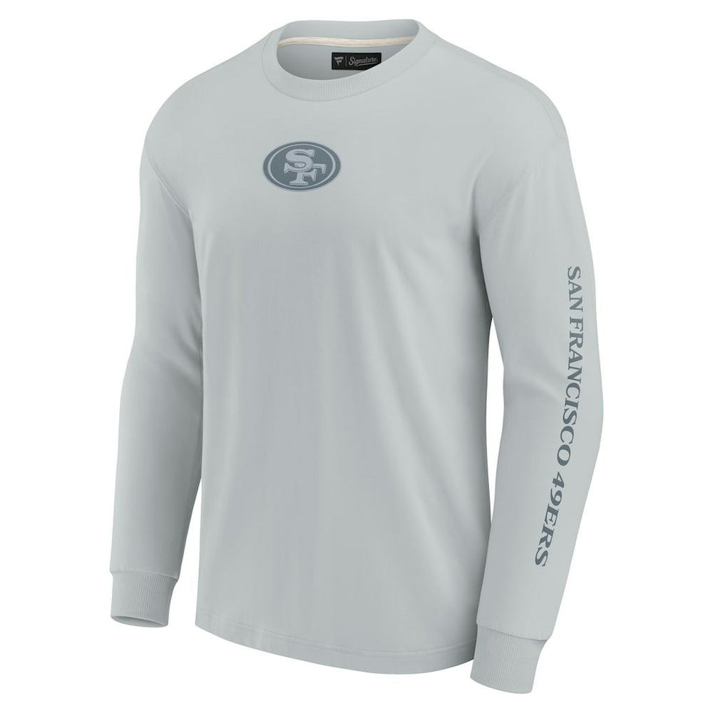 San Francisco 49ers Unisex Elements Strive Long Sleeve T-Shirt Gray