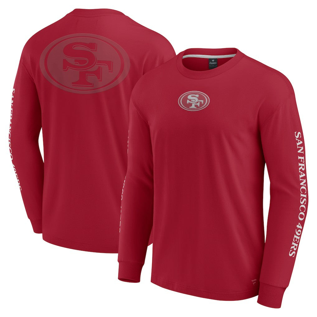 San Francisco 49ers Unisex Elements Strive Long Sleeve T-Shirt Scarlet