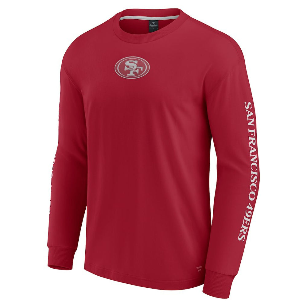 San Francisco 49ers Unisex Elements Strive Long Sleeve T-Shirt Scarlet