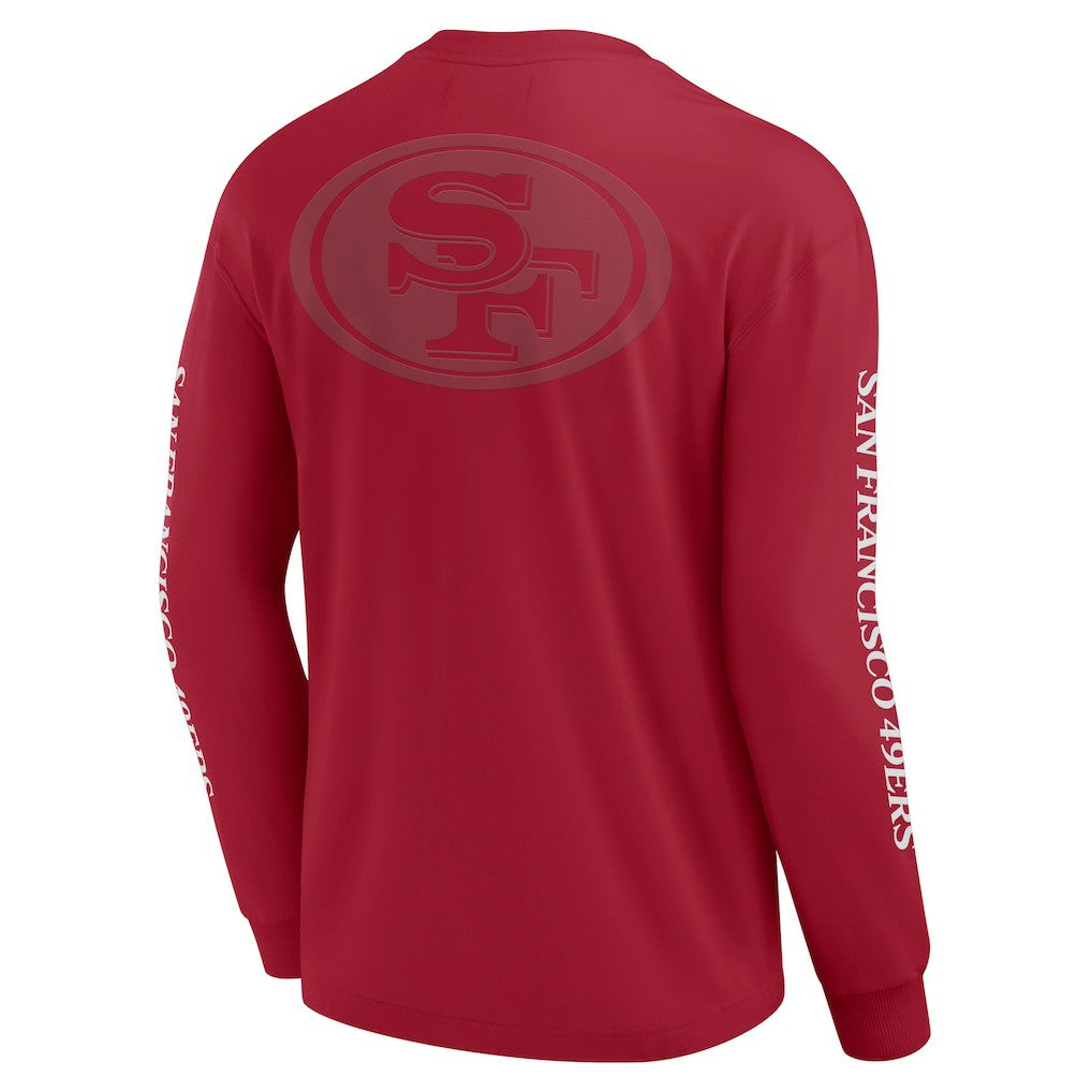 San Francisco 49ers Unisex Elements Strive Long Sleeve T-Shirt Scarlet