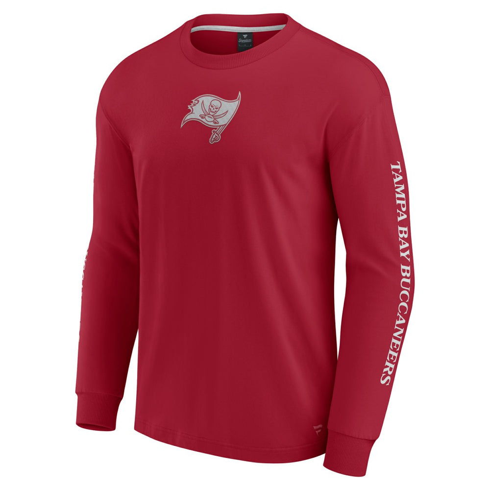 Tampa Bay Buccaneers Unisex Elements Strive Long Sleeve T-Shirt Red