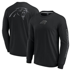Carolina Panthers Unisex Elements Strive Long Sleeve T-Shirt Black