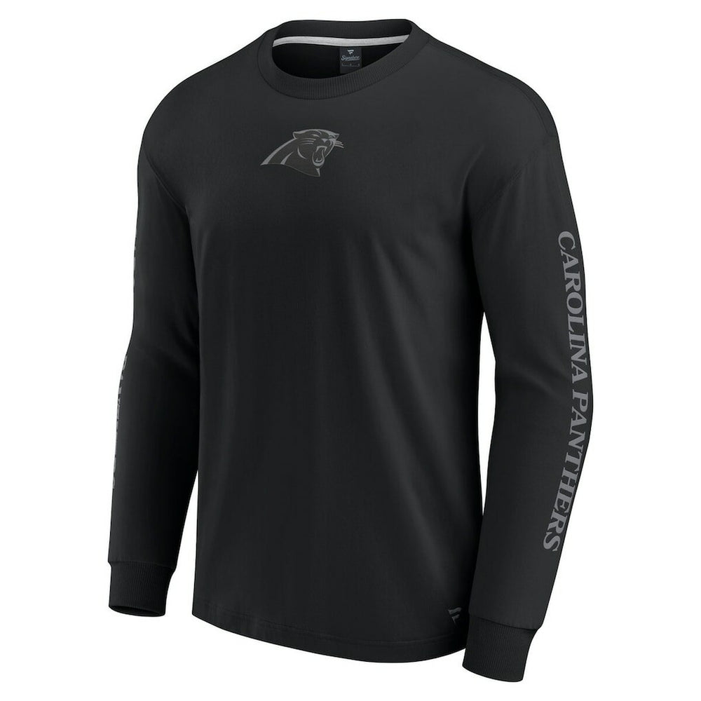 Carolina Panthers Unisex Elements Strive Long Sleeve T-Shirt Black