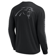 Carolina Panthers Unisex Elements Strive Long Sleeve T-Shirt Black