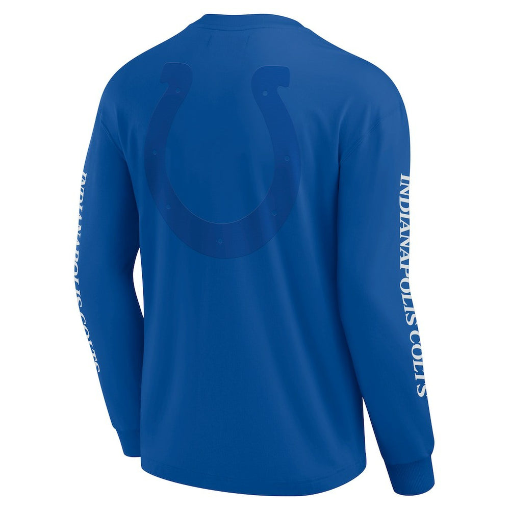 Indianapolis Colts Unisex Elements Strive Long Sleeve T-Shirt Royal