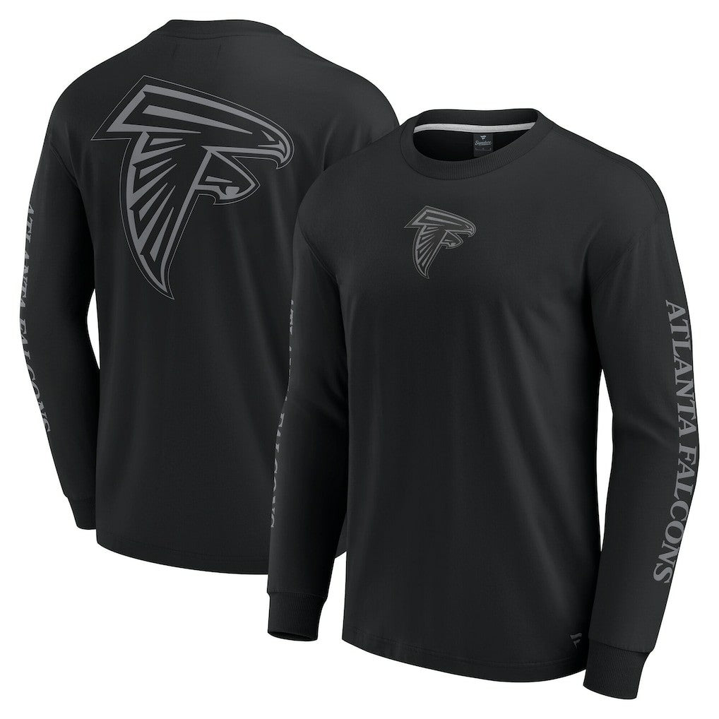 Atlanta Falcons Unisex Elements Strive Long Sleeve T-Shirt Black
