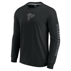 Atlanta Falcons Unisex Elements Strive Long Sleeve T-Shirt Black