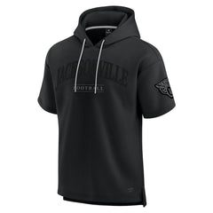 Jacksonville Jaguars Unisex Elements Ready Short Sleeve Pullover Hoodie Black