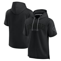 Los Angeles Rams Unisex Elements Ready Short Sleeve Pullover Hoodie Black