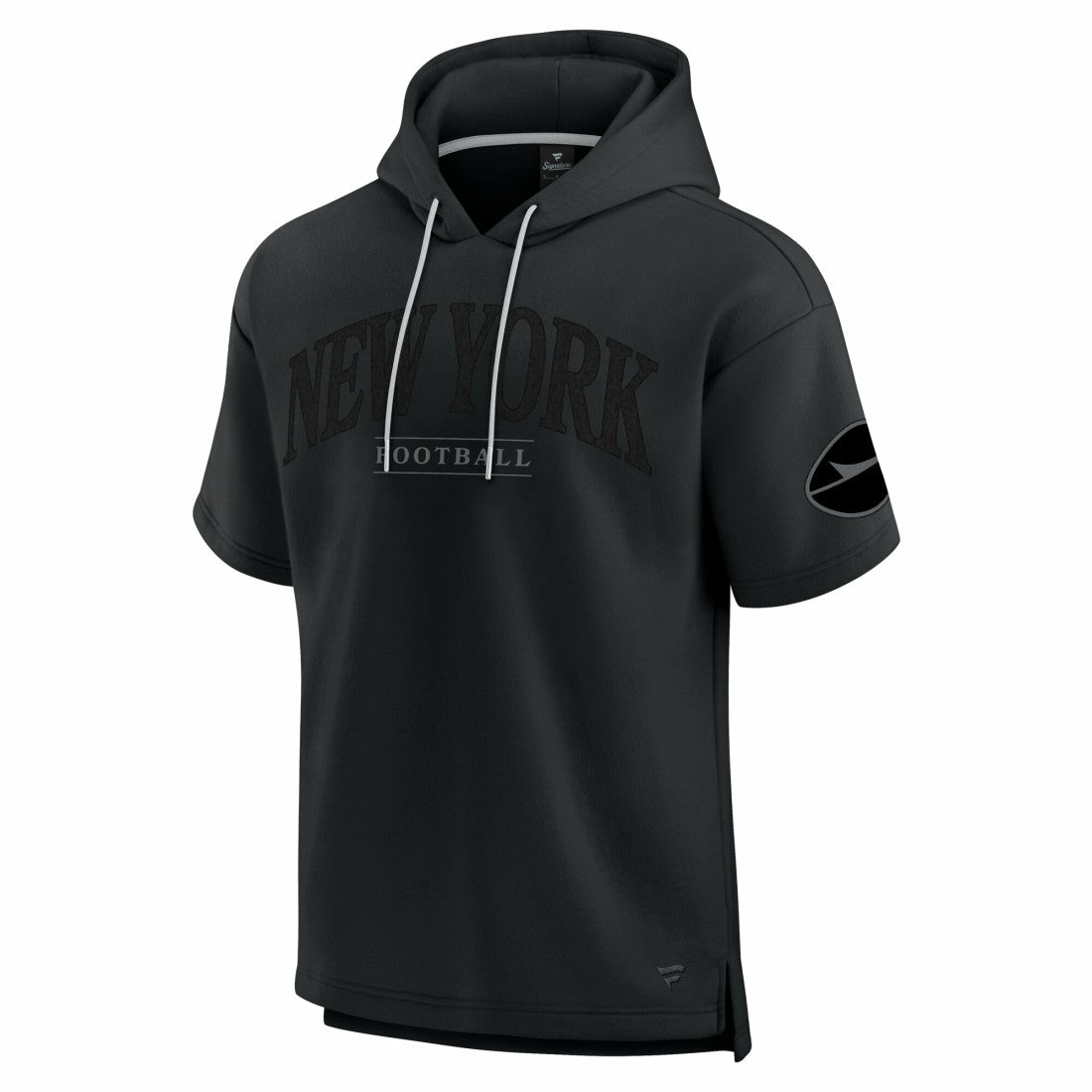 New York Jets Unisex Elements Ready Short Sleeve Pullover Hoodie Black