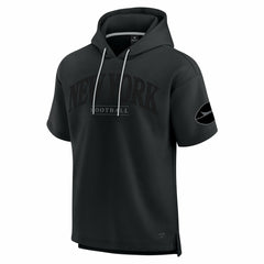 New York Jets Unisex Elements Ready Short Sleeve Pullover Hoodie Black
