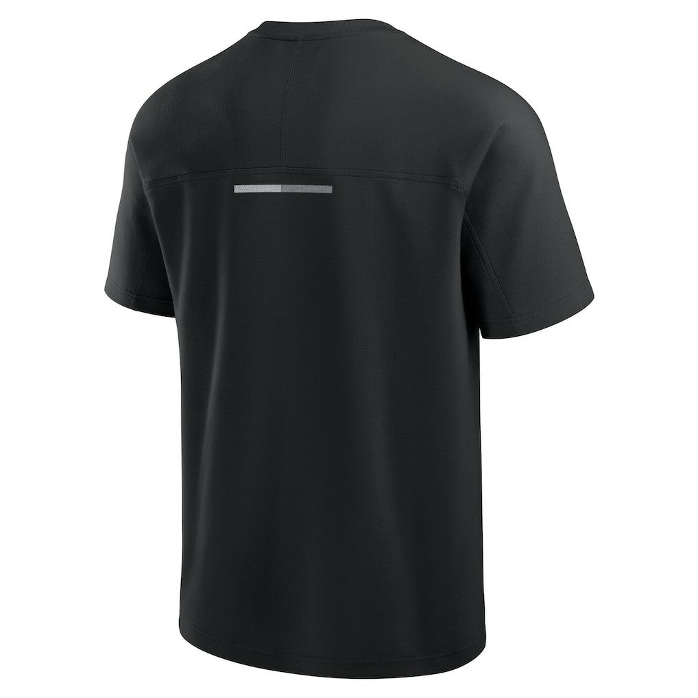 Los Angeles Chargers Unisex Elements Flex Tri-Blend T-Shirt Black