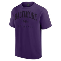 Baltimore Ravens Unisex Elements Flex Tri-Blend T-Shirt Purple