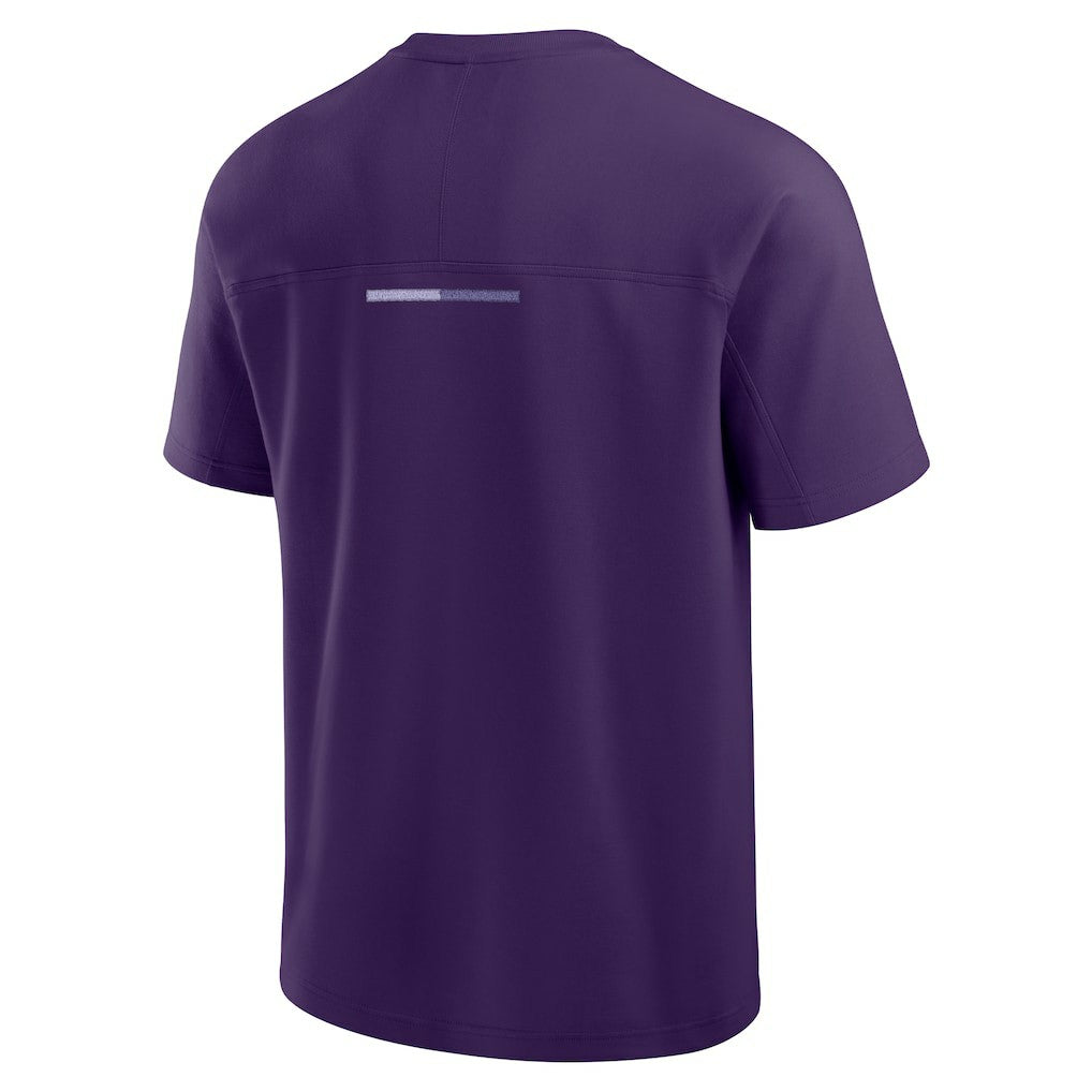 Baltimore Ravens Unisex Elements Flex Tri-Blend T-Shirt Purple