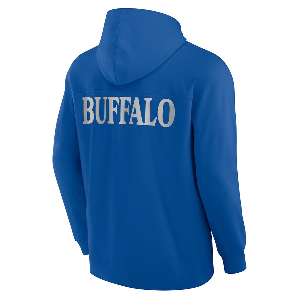 Buffalo Bills Elements Blaze Tri-Blend Long Sleeve Hoodie T-Shirt Royal