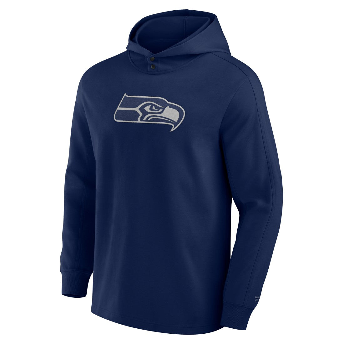 Seattle Seahawks Elements Blaze Tri-Blend Long Sleeve Hoodie T-Shirt College Navy
