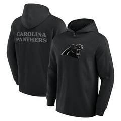 Carolina Panthers Elements Blaze Tri-Blend Long Sleeve Hoodie T-Shirt Black