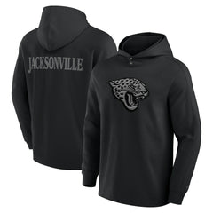 Jacksonville Jaguars Elements Blaze Tri-Blend Long Sleeve Hoodie T-Shirt Black