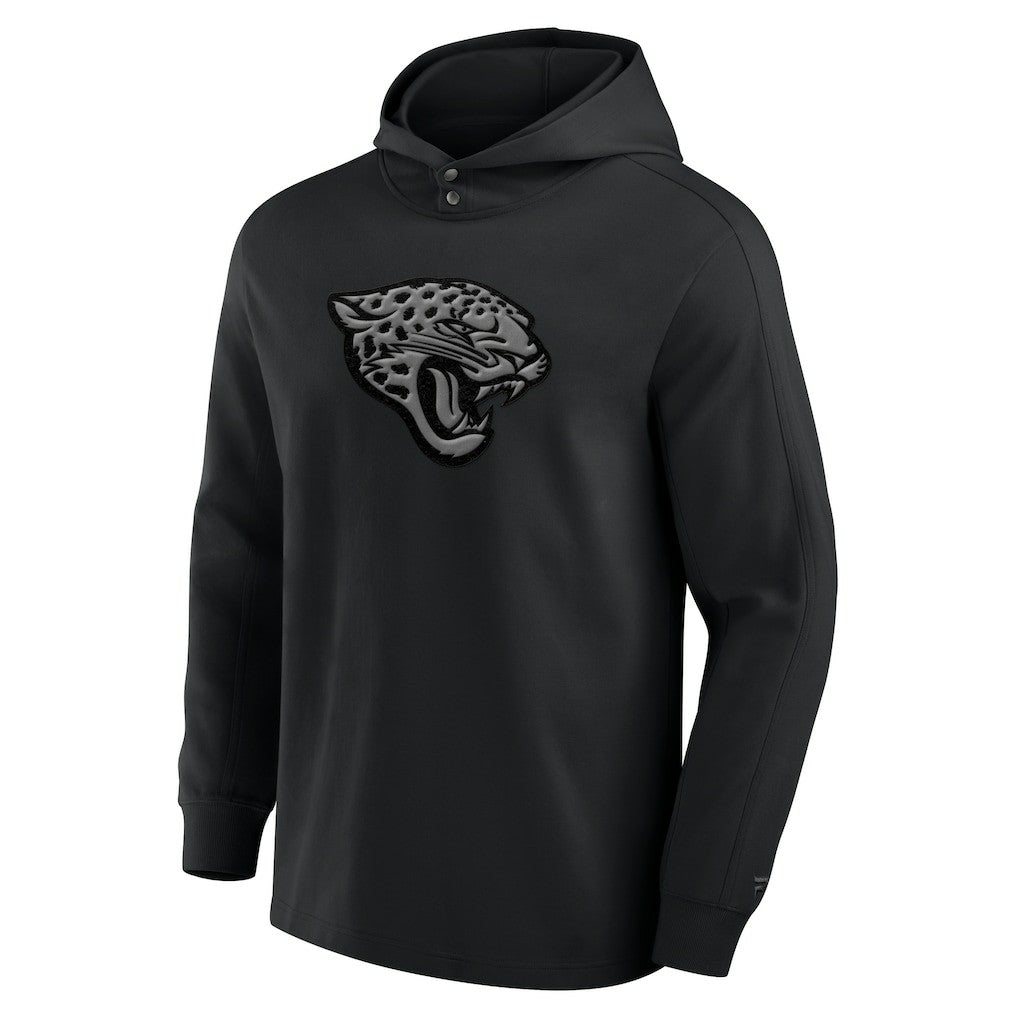 Jacksonville Jaguars Elements Blaze Tri-Blend Long Sleeve Hoodie T-Shirt Black