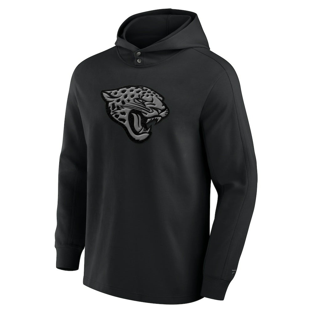 Jacksonville Jaguars Elements Blaze Tri-Blend Long Sleeve Hoodie T-Shirt Black