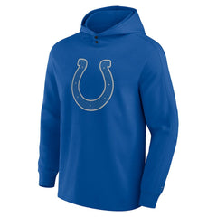 Indianapolis Colts Elements Blaze Tri-Blend Long Sleeve Hoodie T-Shirt Royal