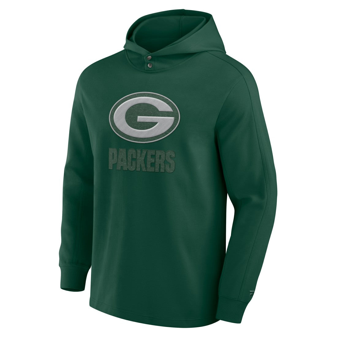Green Bay Packers Elements Blaze Tri-Blend Long Sleeve Hoodie T-Shirt Green