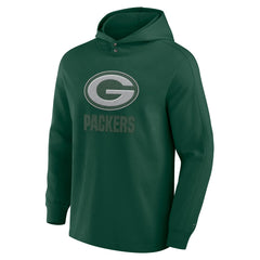 Green Bay Packers Elements Blaze Tri-Blend Long Sleeve Hoodie T-Shirt Green