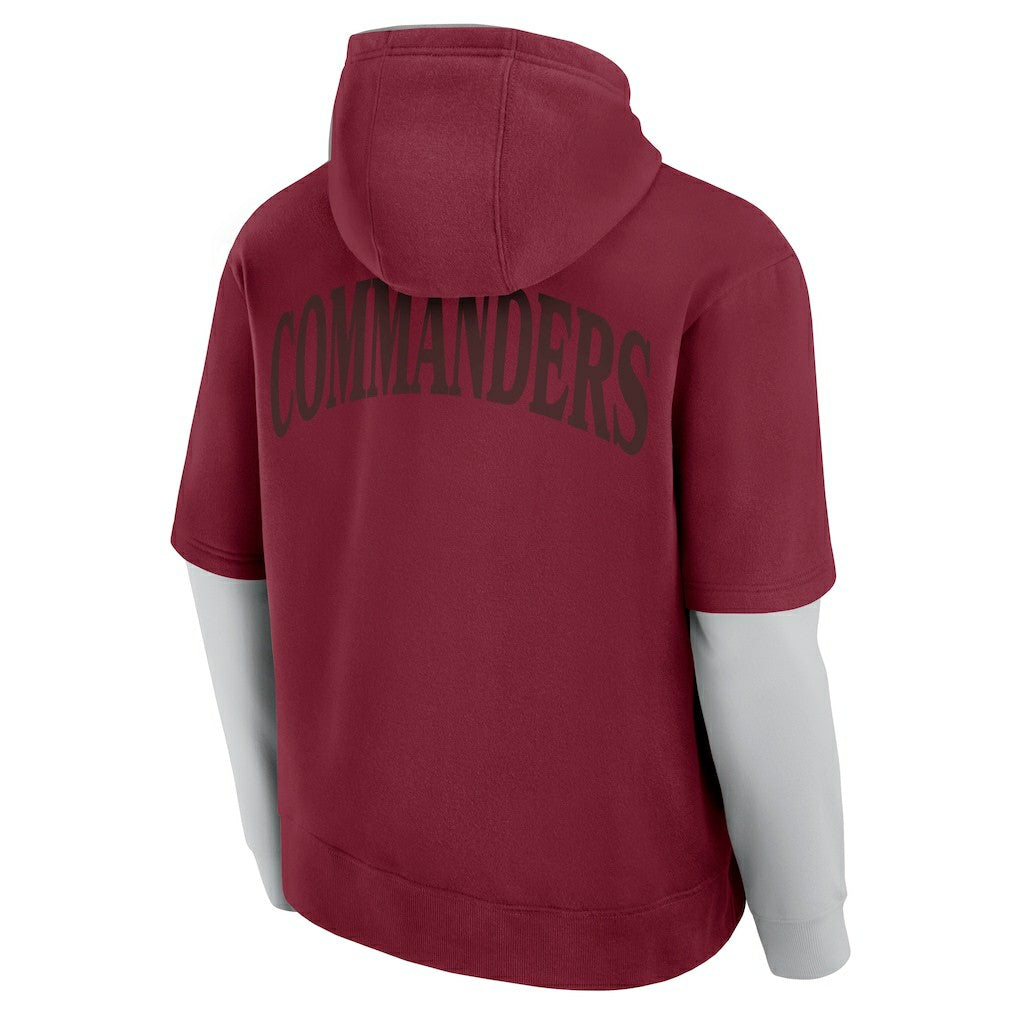 Washington Commanders Unisex Sleek Elements Pullover Hoodie Burgundy
