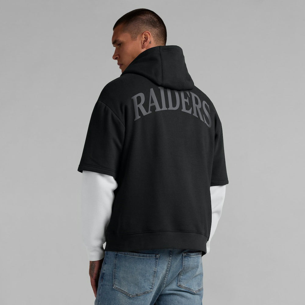 Las Vegas Raiders Unisex Sleek Elements Pullover Hoodie Black
