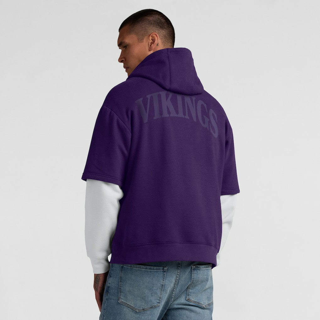 Minnesota Vikings Unisex Sleek Elements Pullover Hoodie Purple
